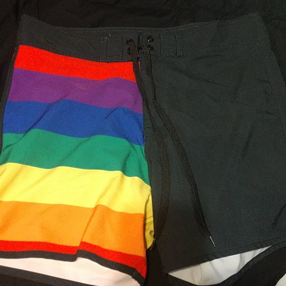 Rainbow Swim Shorts